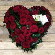 Coeur roses rouges gb